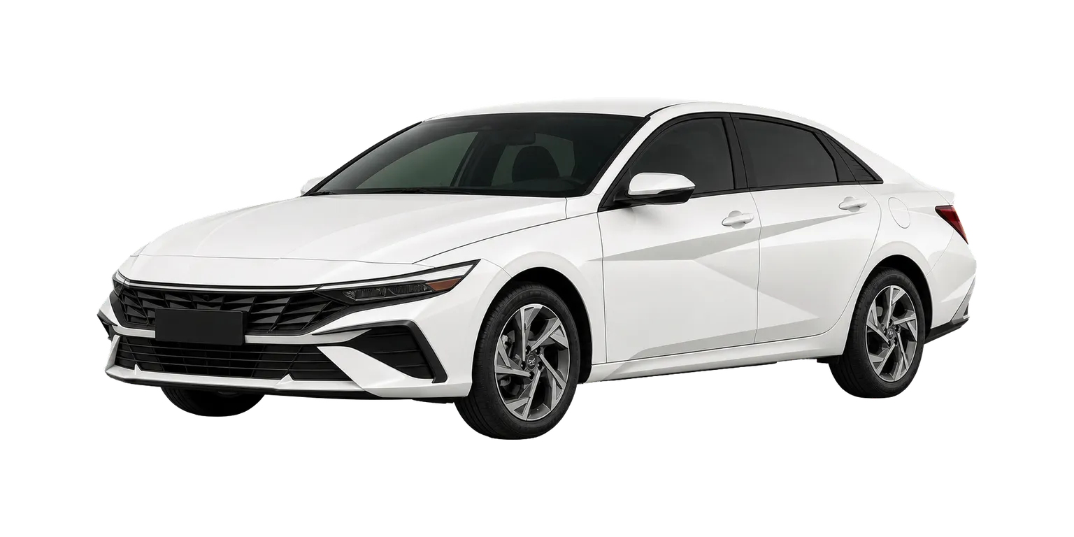 Hyundai Elantra 2025 또는 동급