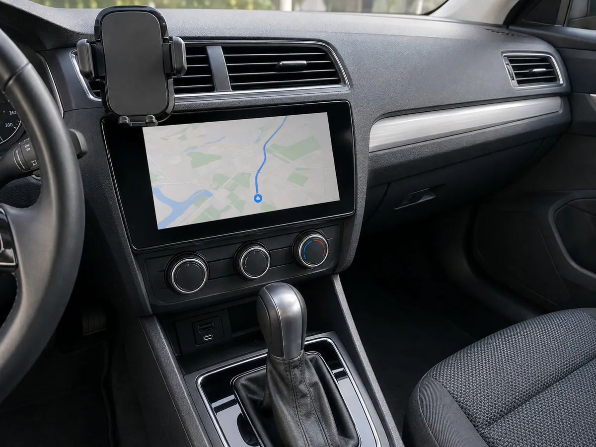 Toyota Vios 2025 · 실내 화면